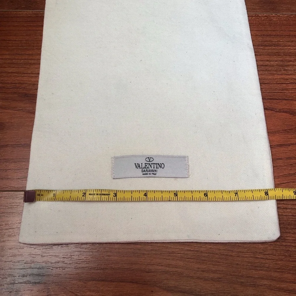 Valentino Garavani White Dust Bag 14.5 x 8.5